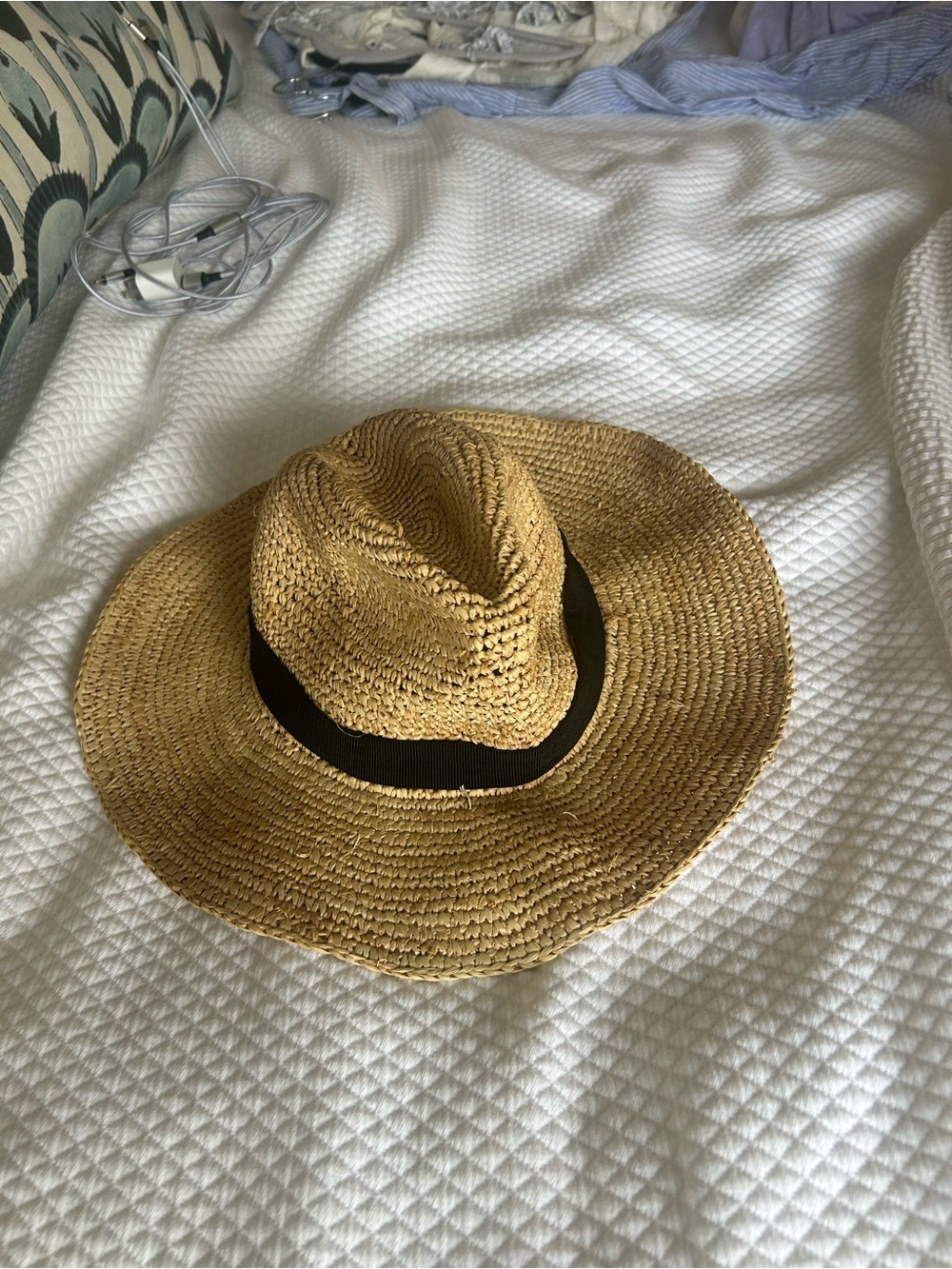 Jcrew womens wide brim packable hat